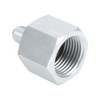 Aluminum CO2 Regulator Adapter Connector Fitting Accessories for Homebrew Beer3/8