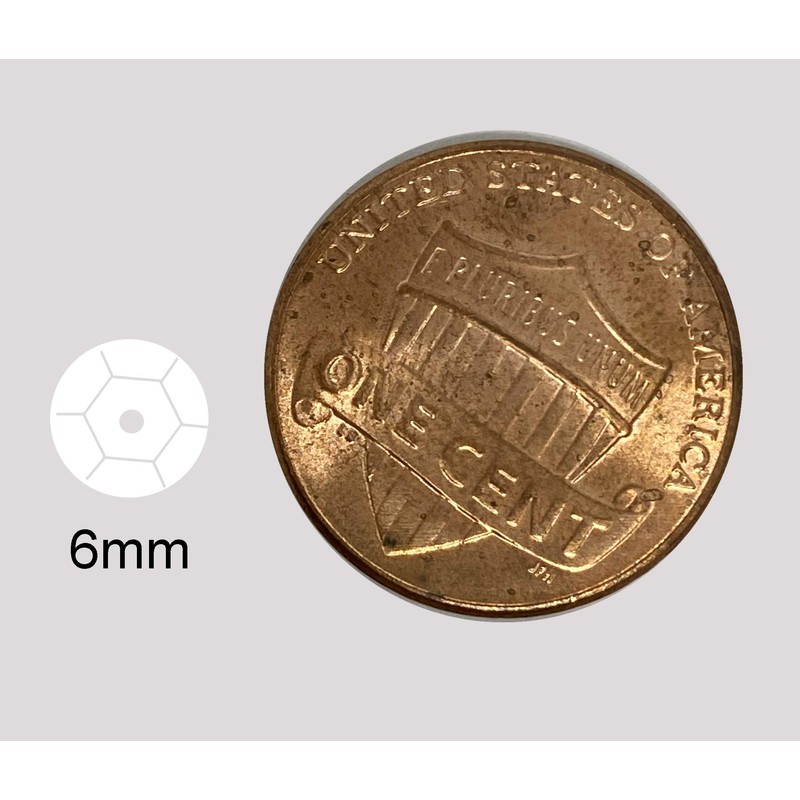 Royal Blue Sequins 6mm 1000/Pkg (Blue)