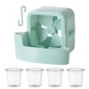 Fan Air Cooler Attachment with Ice Box, Hanging Fan Cooling