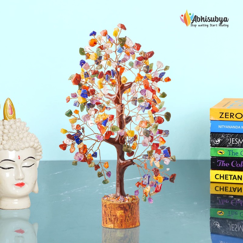 Mix Crystals Tree - Crystals and Gemstones - Chakra Tree