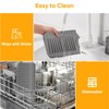 17.7inch Folding Faucet Mat for Kitchen Sink Splash Guard[7° Slope