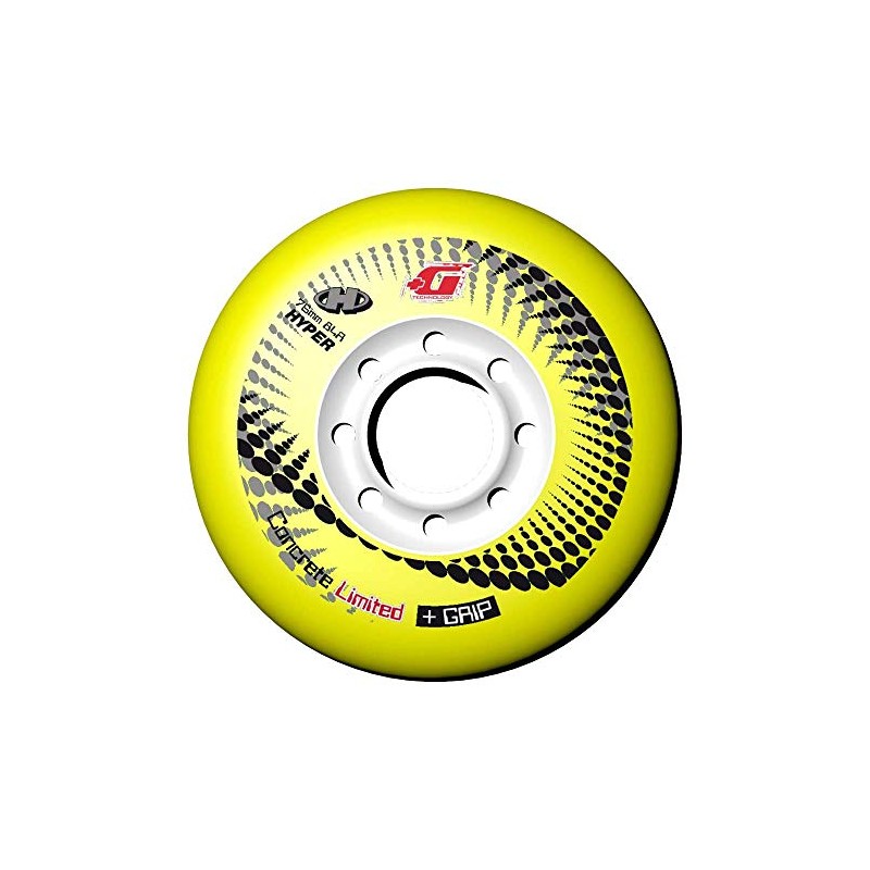 Hyper Concrete + G inline skating Wheels Limited Edition Component