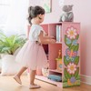 Fantasy Fields - Little Toddler Girl Shelves Wooden Bookshelf, Childrens