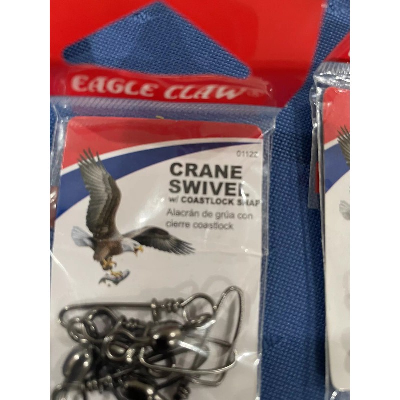 Eagle Claw New Eagle Claw 3-way Swivel+Sinker Pin+crane Swivel+fish Finder