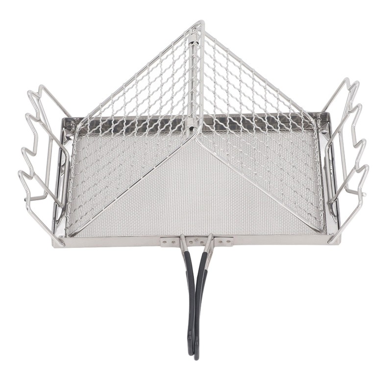 Camp Stove Toaster Stainless Steel Foldable Portable Camp Stove Toaster