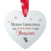 Second Ave Merry Christmas To Our Angel in Heaven Ceramic