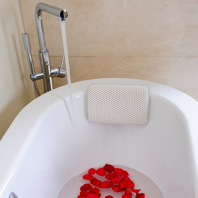 HANKEY Bathtub Pillow, Bath Pillow Bath and Spa Head Rest