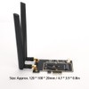 M.2 NGFF to PCI-E 1X Desktop WIFI WLAN Adapter Network