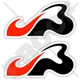 Jules Bianchi JB Formula 1 F1 Racing Driver 3" (75mm) Vinyl Bumper-Helmet Stickers, Decals x2