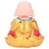 Nodding Smiling Buddha Maitreya Automatic Laughing Car Dashboard Solar Buddha