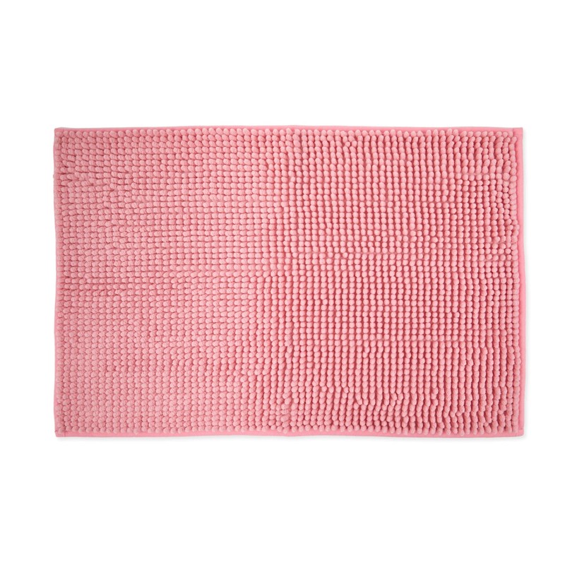 Emma Barclay Noodle Soft Touch Non-Slip Bathroom Rug in Pink
