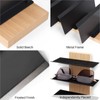 SEKSON Sunglasses Organizer for Wall, Solid Wood Sunglass Holder Display