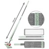 Sichler Haushaltsgeräte Floor Mop with Scraper, 3-Piece Handle, 122 cm