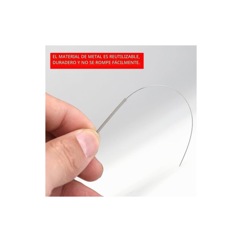 Mugast Aguja de Limpieza de Boquilla de 10pcs 0.4mm para