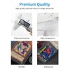 SUSWIM 100 Pack Trading Card Sleeve,Holds 1800,Double-Sided Pages Sleeves 9-Pocket,11