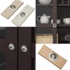 Pack of 6 Handle Shells Round Inlet Handle Concealed Round