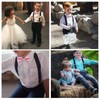 WELROG Kids Suspender Bowtie Sets - Y Shape Adjustable Suspender