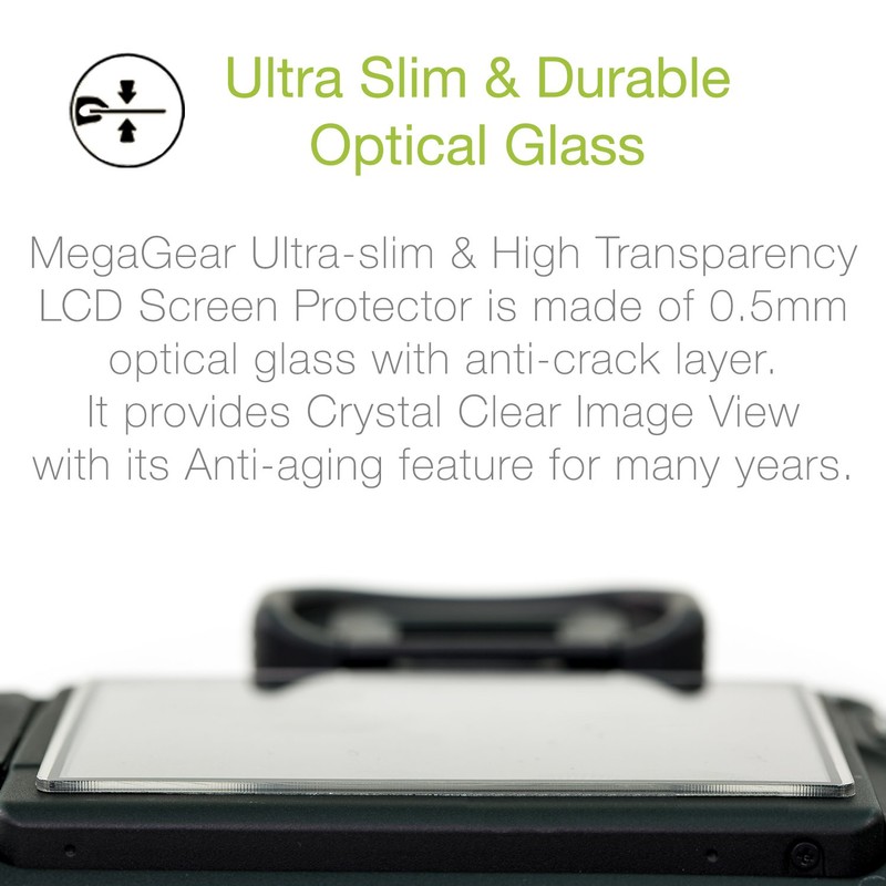 MegaGear LCD Optical Screen Protector For Canon EOS 70D Screen
