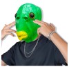 Máscara Cabeza D Pez Verde Disfraz Halloween Fiesta Divertid