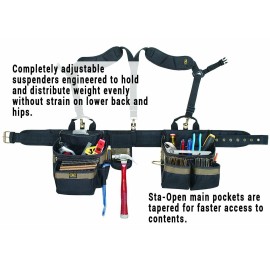CLC Custom LeatherCraft 5-Piece Comfortlift Combo Tool Belt System