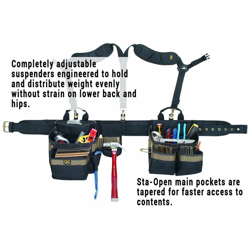 CLC Custom LeatherCraft 5-Piece Comfortlift Combo Tool Belt System