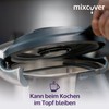 Lid holder and scraper aid compatible with Vorwerk Thermomix TM6