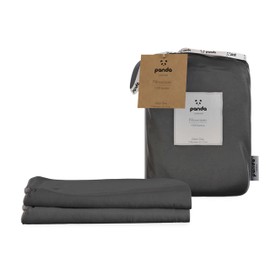 Panda 100% Bamboo Pillowcases (20 x 30 in) (Urban Grey)