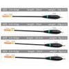 FOLANDO 4 Pack Balsa Wood Fishing Floats with Copper Swivel