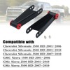 TUNTUN 2-3" Suspension Rear Drop Lowering Shackles Kit Compatible With