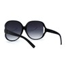 SA106 Womens Extra Oversized Round Designer Fashion Exposed Lens Butterfly
