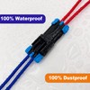 Twippo 14-12 AWG 2 Pin Connector Weather Pack Connectors Kit