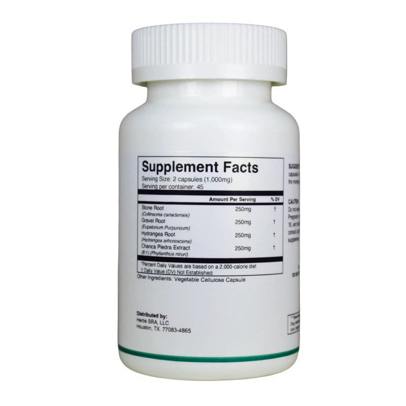 NutriConcentra Kidney stone Supplement, Detox, Cleanser, Improve Renal Function, 750