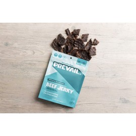 PREVAIL Jerky Original Beef Jerky | 3 Pack | Certified Gluten-Free, Paleo-Certified, 100% Grass-Fed & Grass-Finished, Low-Sodium, Soy-Free, Allergy-Friendly | 12g Protein | PREVAIL.