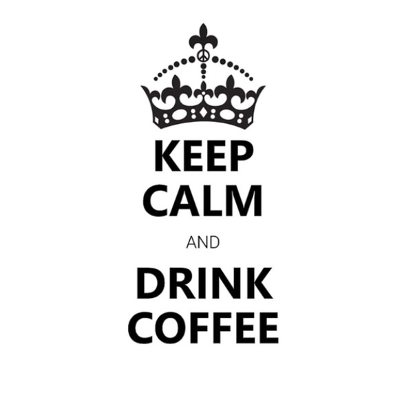 KEEP CALM AND DRINK COFFEE - NOTEBOOK/JOURNAL.