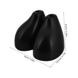 Kisangel 2 Sets Doll Feet Accessories Plastic Parts for DIY Doll Making Enhance Play Value and Creativity