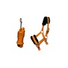 Equipride Horse Print Faux Lined Nylon Headcollars with Matching Lead