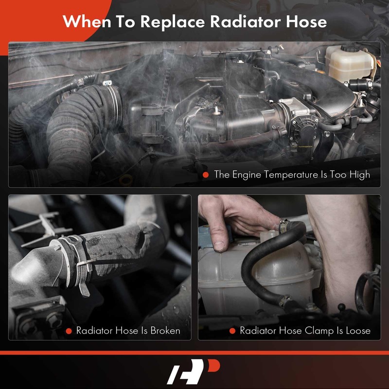 A-Premium Upper Radiator Coolant Hose Compatible with Land Rover Range