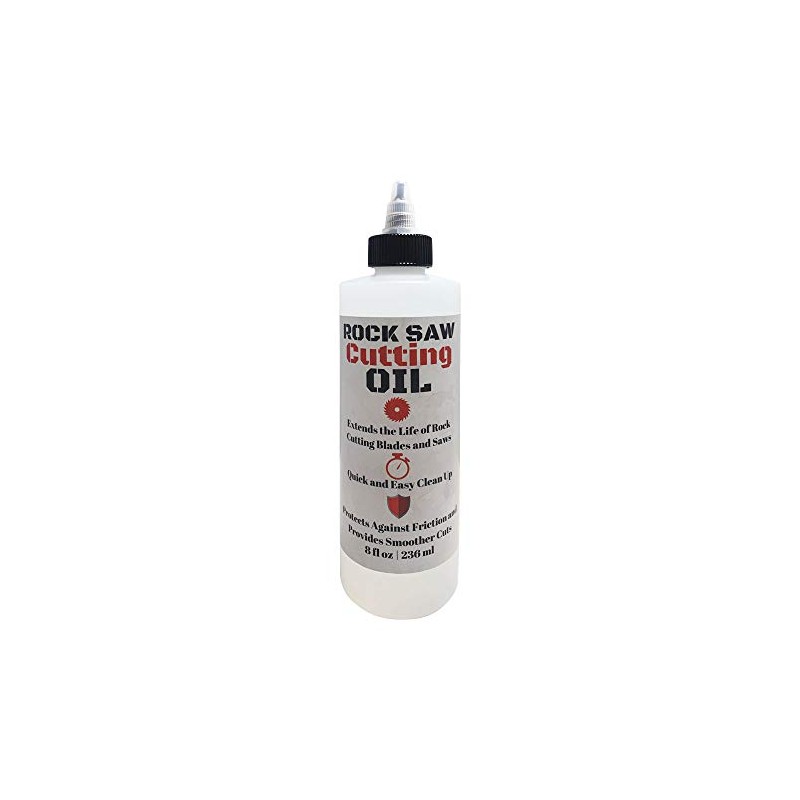 Rock Saw Cutting Oil - 8 oz - Odorless &