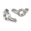 20Pcs Metal M6 Wing Nuts High Strength M6 Wing Butterfly