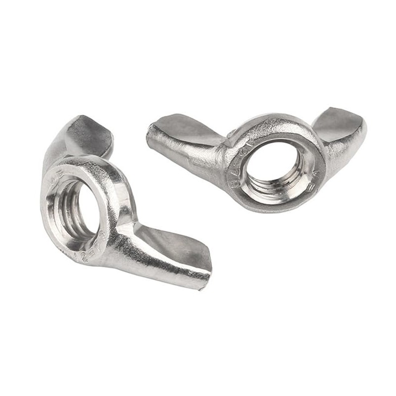 20Pcs Metal M6 Wing Nuts High Strength M6 Wing Butterfly