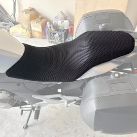 Breathable Seat Cushion Protector for CFMOTO 650MT 700CL-X All Year Motorcycle Seat Pad Covers for Sun Protection Heat Dissipation 3D Mesh Insulation Saddles Net 700CL-X Accessories