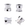 2pcs GT2 Timing Belt Pulley 20 Teeth 8mm Bore Aluminum