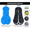 Mens Bike shorts Anti-Slip Leg 4D Padded Cycling Bicycle Underwear
