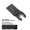 10pcs Multifunctional Saw Blades High Carbon Steel 34mm Oscillating Saw