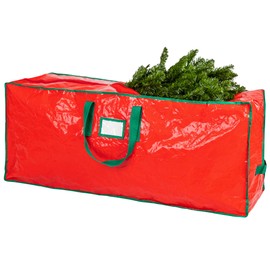 Handy Laundry Handy Laundry, Christmas Tree Storage Bag - Stores 9 Foot Artificial Xmas Holiday Tree, Durable Waterproof Material, Zippered Bag, Carry Handles. Protects Against Dust, Insects and Moisture.