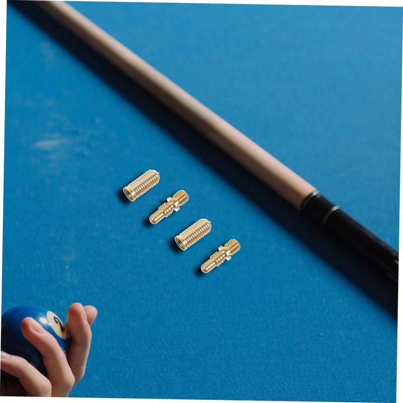 WOONEKY Pack Heavy Duty Pool Cue Extension Rod Screws for