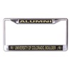 Colorado Boulder Alumni Photo License Plate Frame