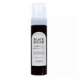 Skinfood 스킨푸드 블랙슈가 퍼펙트 버블 폼 200ml 딥클렌징폼 Skin Food Black Sugar Perfect Bubble Foam 200ml Deep Cleansing Foam