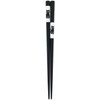 aoba Children Chopsticks Dishwasher Safe, Natural Wood Glass Ball 18