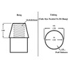QS Components 1/2 X 5/8-18 Chromoly Panhard Bar Kit with